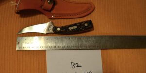Schrade Fixed Blade Skinner w/Sheath, In Box