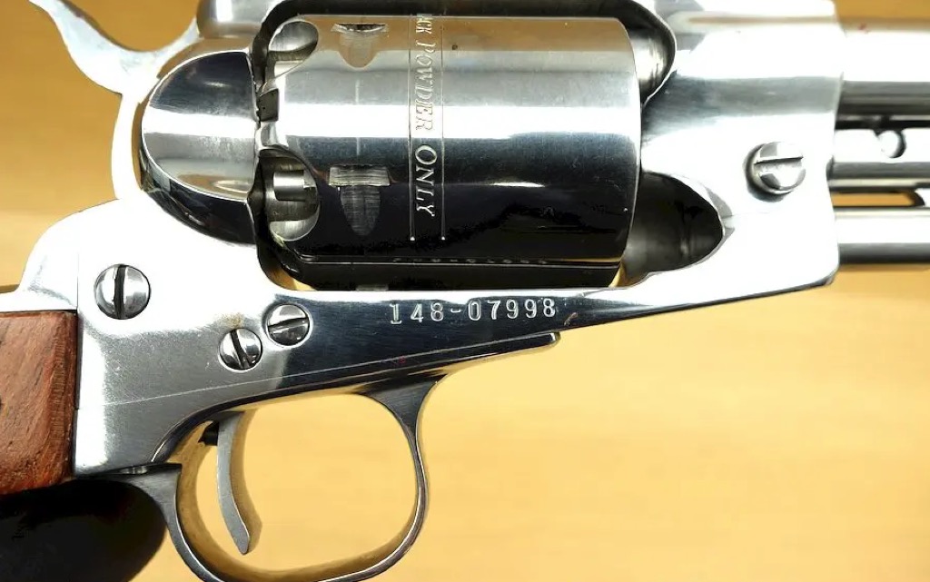 Scarce Ruger Old Army .44 Revolver, Bright Stainless Steel & Cowboy Sights -- LNIB - Image 22