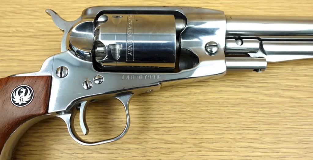 Scarce Ruger Old Army .44 Revolver, Bright Stainless Steel & Cowboy Sights -- LNIB - Image 17
