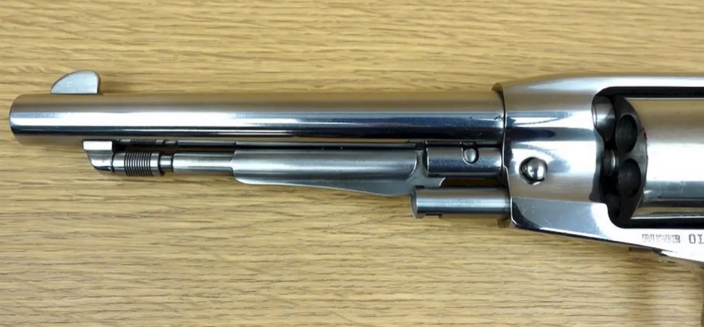 Scarce Ruger Old Army .44 Revolver, Bright Stainless Steel & Cowboy Sights -- LNIB - Image 19
