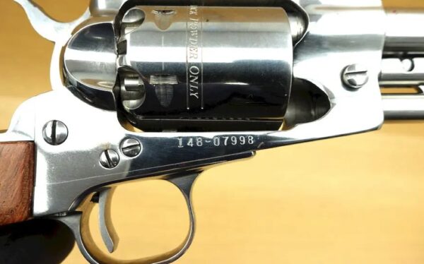 Scarce Ruger Old Army .44 Revolver, Bright Stainless Steel & Cowboy Sights -- LNIB - Image 9