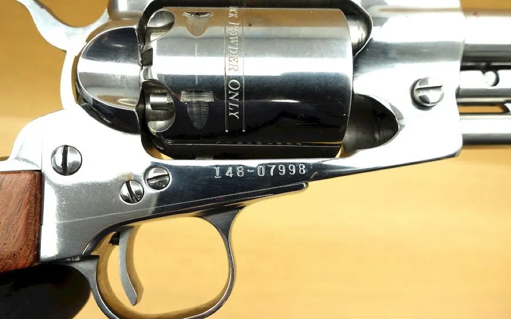 Scarce Ruger Old Army .44 Revolver, Bright Stainless Steel & Cowboy Sights -- LNIB - Image 9