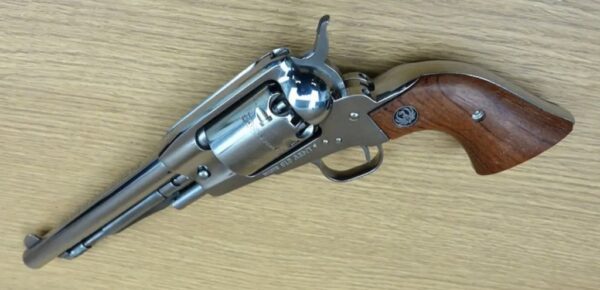 Scarce Ruger Old Army .44 Revolver, Bright Stainless Steel & Cowboy Sights -- LNIB - Image 14