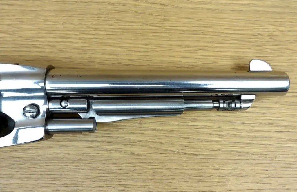 Scarce Ruger Old Army .44 Revolver, Bright Stainless Steel & Cowboy Sights -- LNIB - Image 15