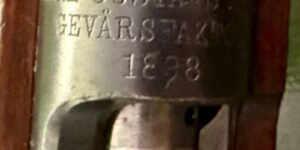 Rare Swedish Model 1896 6.5x55 Rifle -- Dated 1898!
