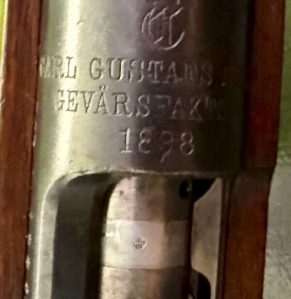 Rare Swedish Model 1896 6.5x55 Rifle -- Dated 1898!