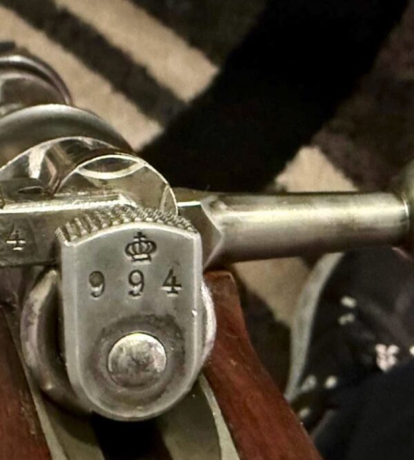 Rare Swedish Model 1896 6.5x55 Rifle -- Dated 1898! - Image 3