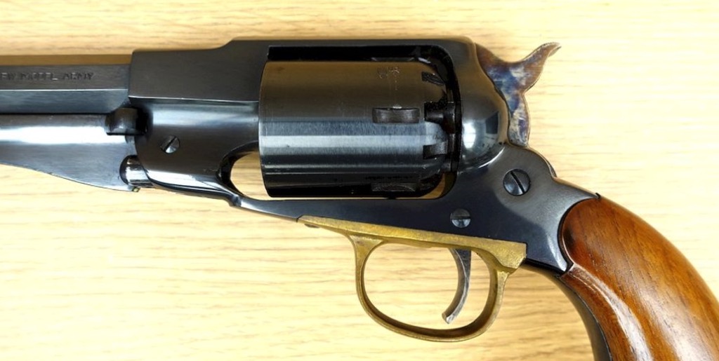 Uberti/Lyman .44 M1858 Percussion Revolver  -- Minty! - Image 12