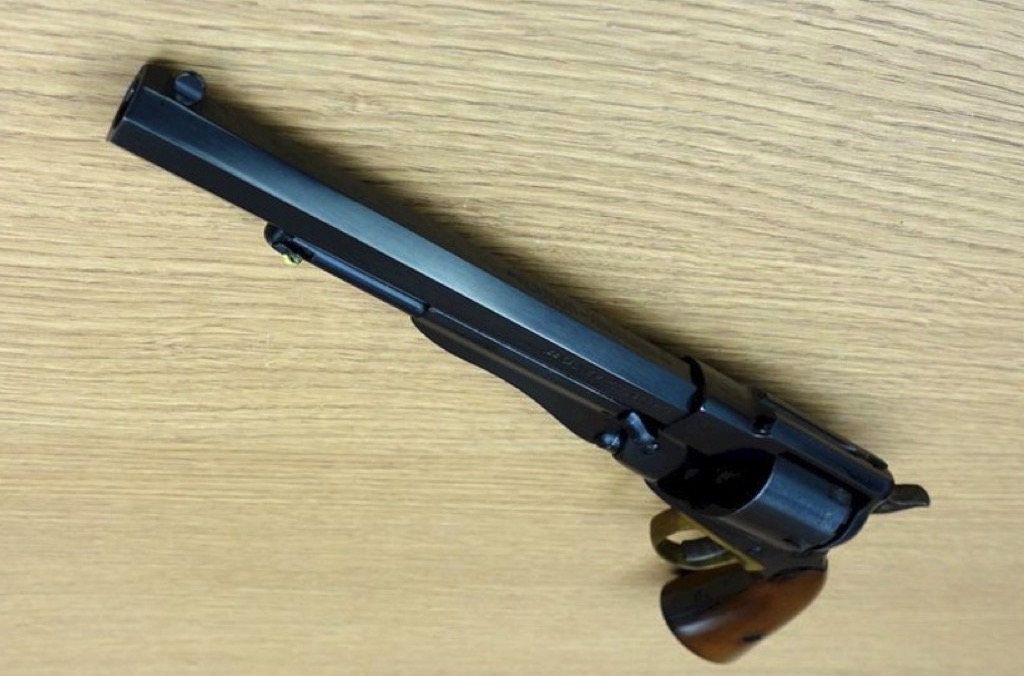 Uberti/Lyman .44 M1858 Percussion Revolver  -- Minty! - Image 15