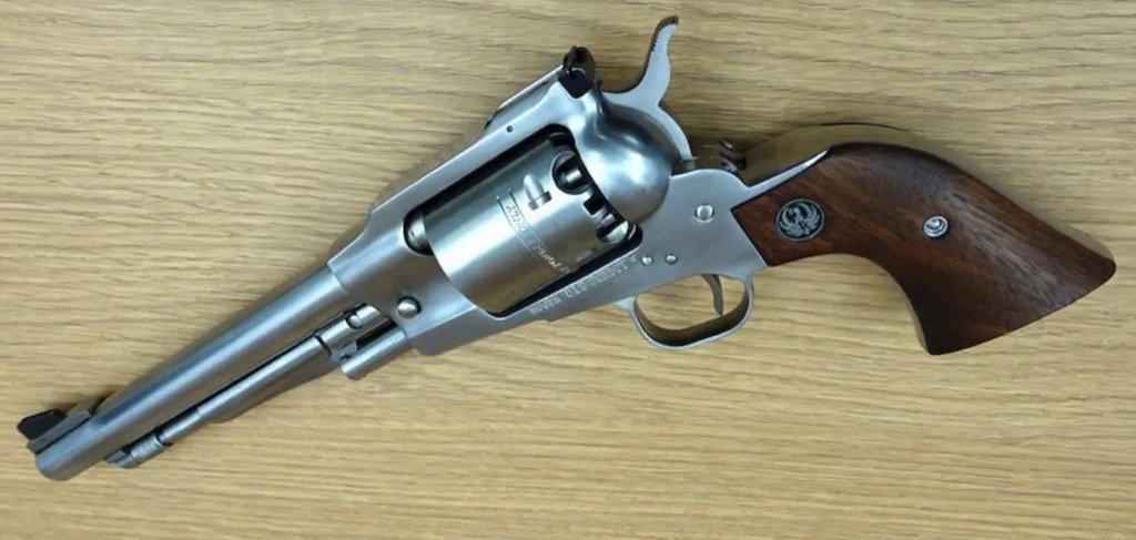 Minty Ruger Old Army .44 Revolver, Stainless Steel , in Factory Box - Image 9