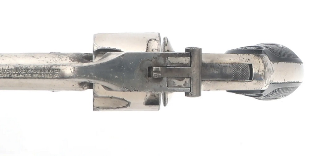Iver-Johnson DA Nickel .32 Revolver - Image 2