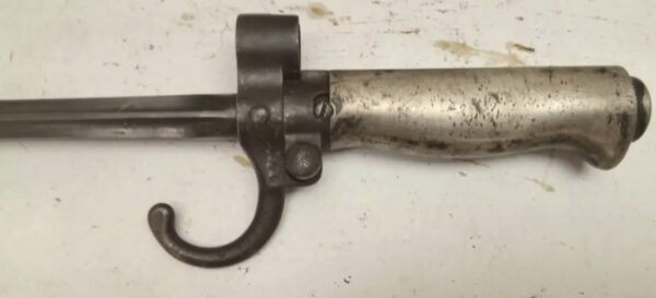 French 1886 Lebel Bayonet, 13" Bayonet & Scabbard - Image 2