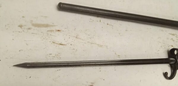 French 1886 Lebel Bayonet, 13" Bayonet & Scabbard - Image 4