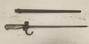 French 1886 Lebel Bayonet, 13" Bayonet & Scabbard