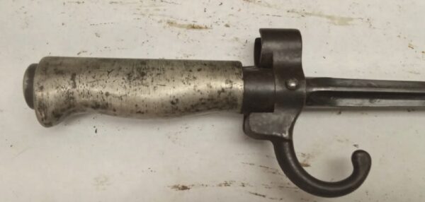French 1886 Lebel Bayonet, 13" Bayonet & Scabbard - Image 7