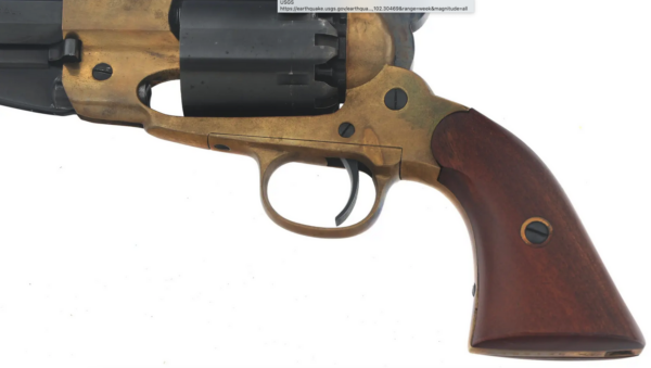 Scarce Brass Frame Pietta M1858 Remington .44 BP, With 12.1" Barrel - Image 5